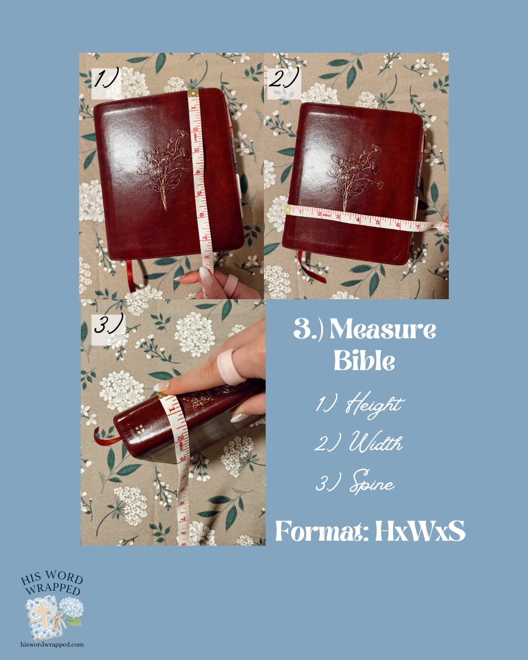 Hydrangea Hymns Quilted Bible Wrap