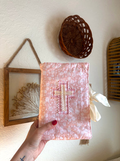 Joyful Blossom Quilted Bible Wrap