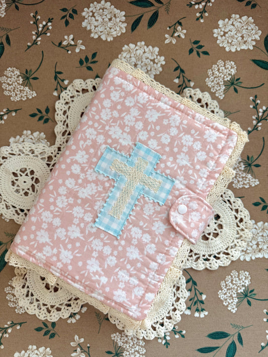 Joyful Blossom Quilted Bible Wrap