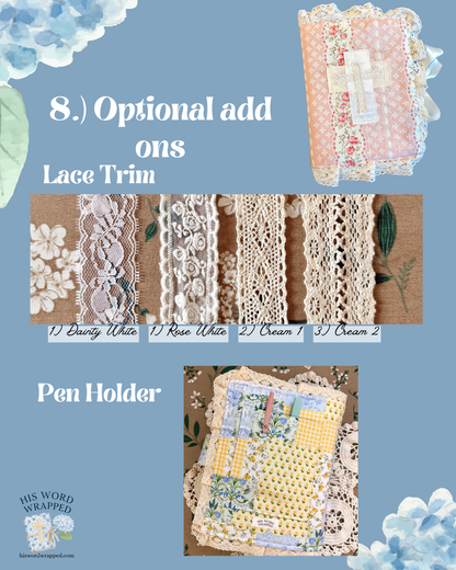 Embroidered Quilted Bible Wrap