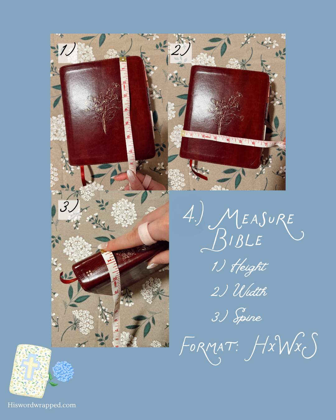 You Design! Fully Custom Bible Case!