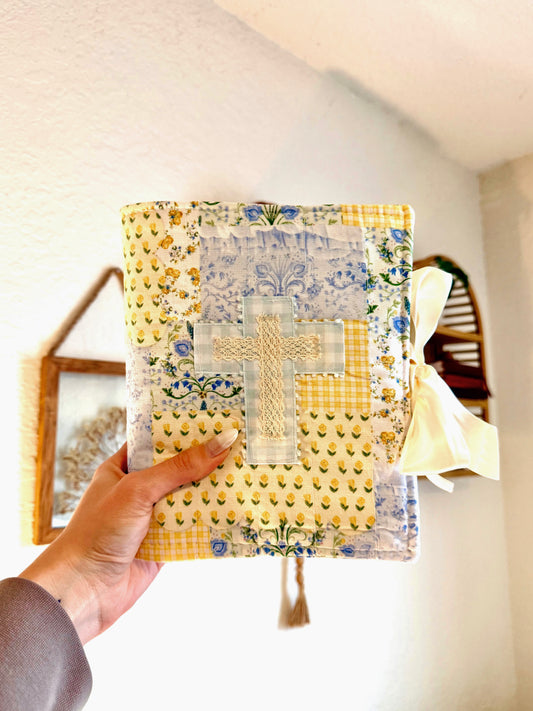 Peaceful Patch Quilted Bible Wrap