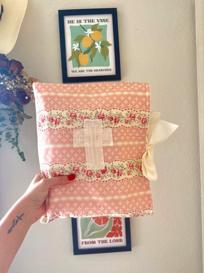 Faithful Melody Quilted Bible Sleeve