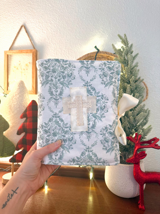 Holly Evergreen Bible Wrap