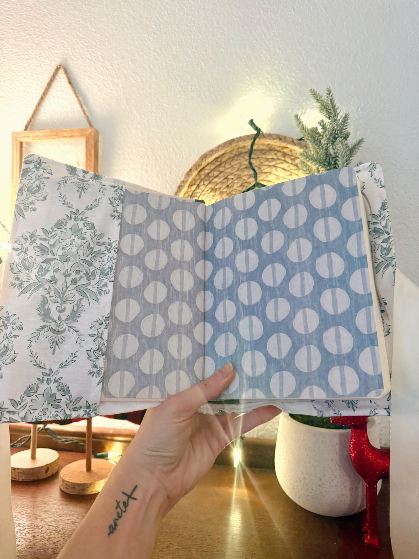 Holly Evergreen Bible Wrap