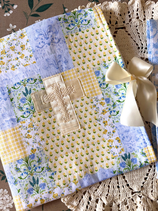 Peaceful Patch Quilted Bible Case