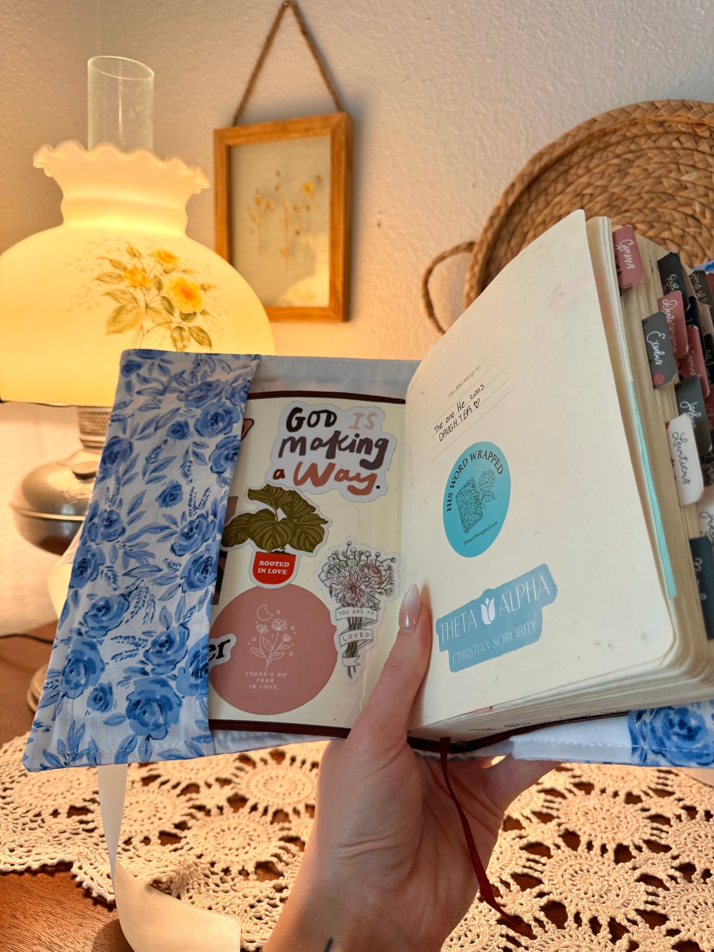 Peaceful Patch Quilted Bible Wrap