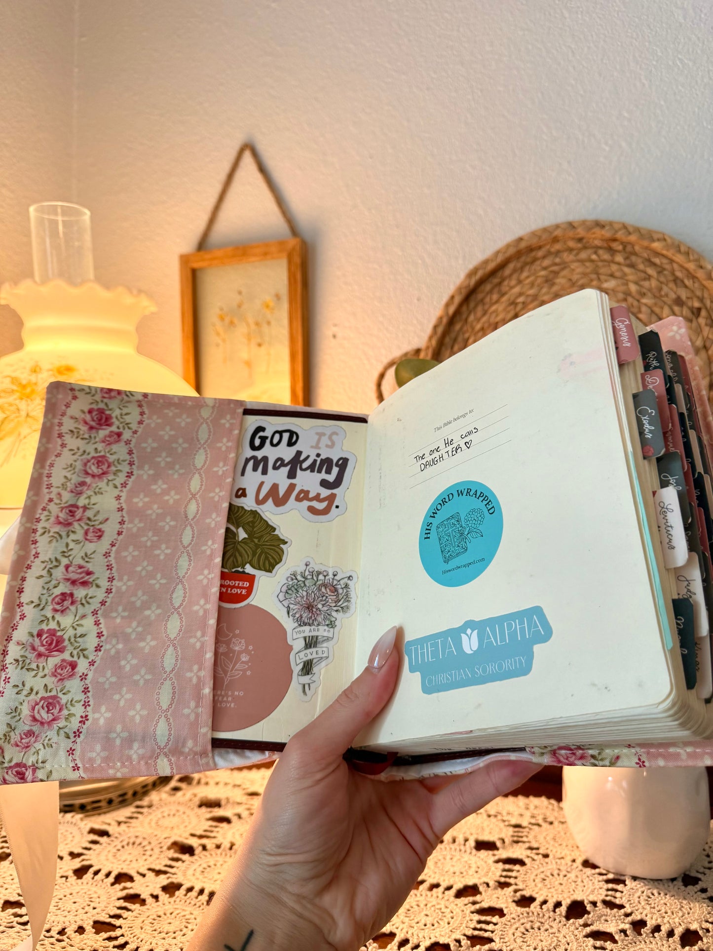 Peaceful Patch Quilted Bible Wrap