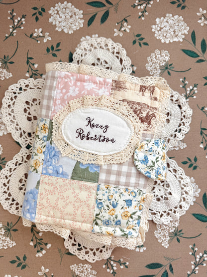 Embroidered Quilted Bible Wrap