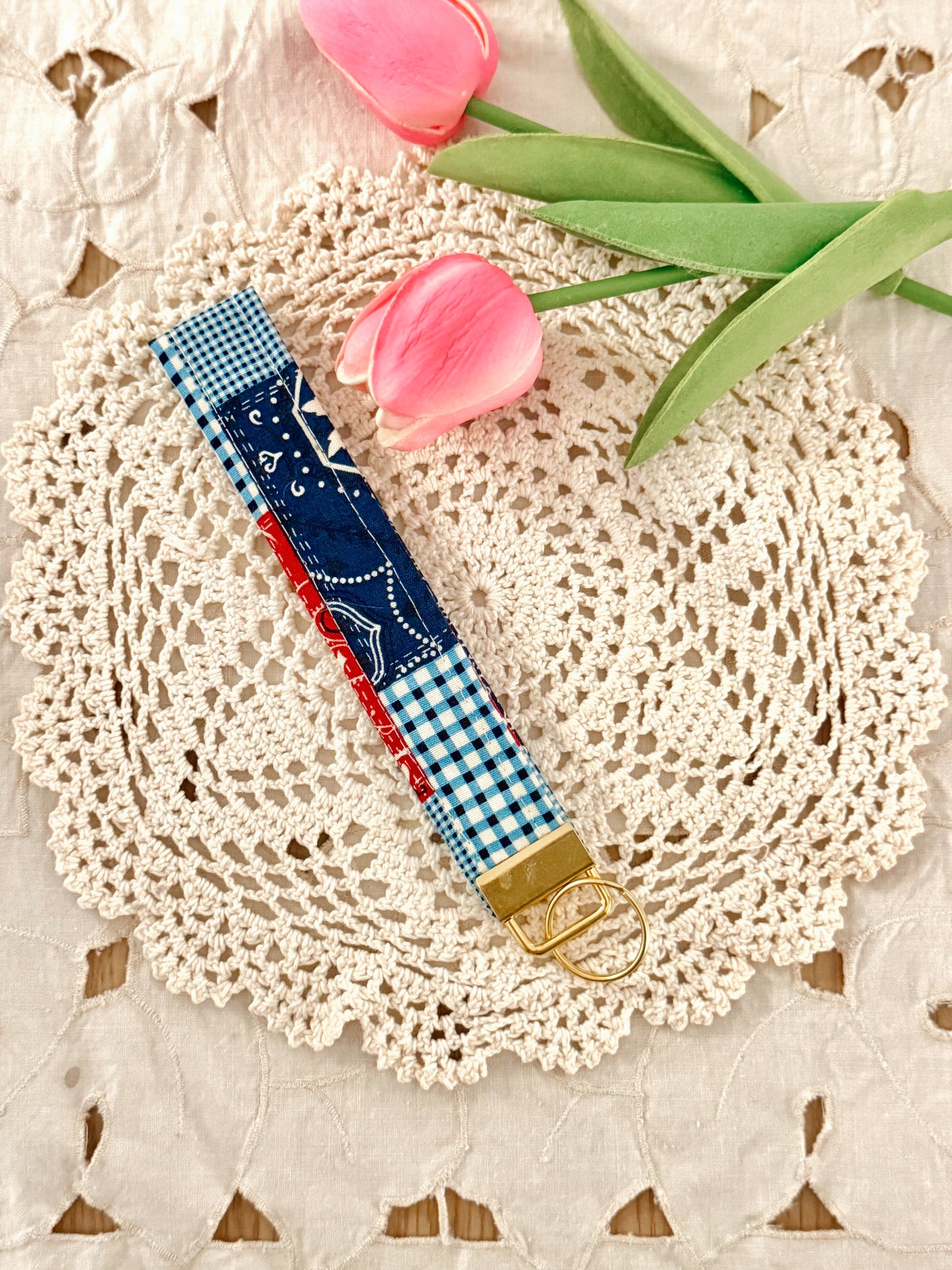 Country Bandana Keychain