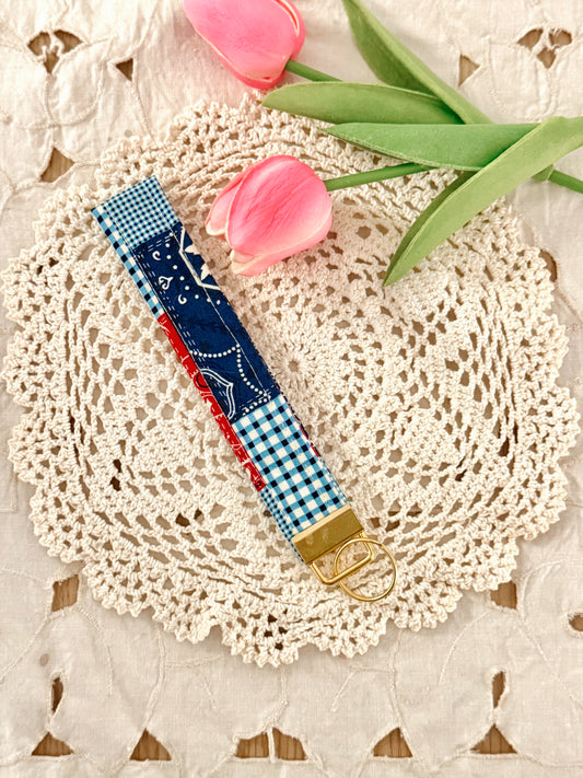 Country Bandana Keychain