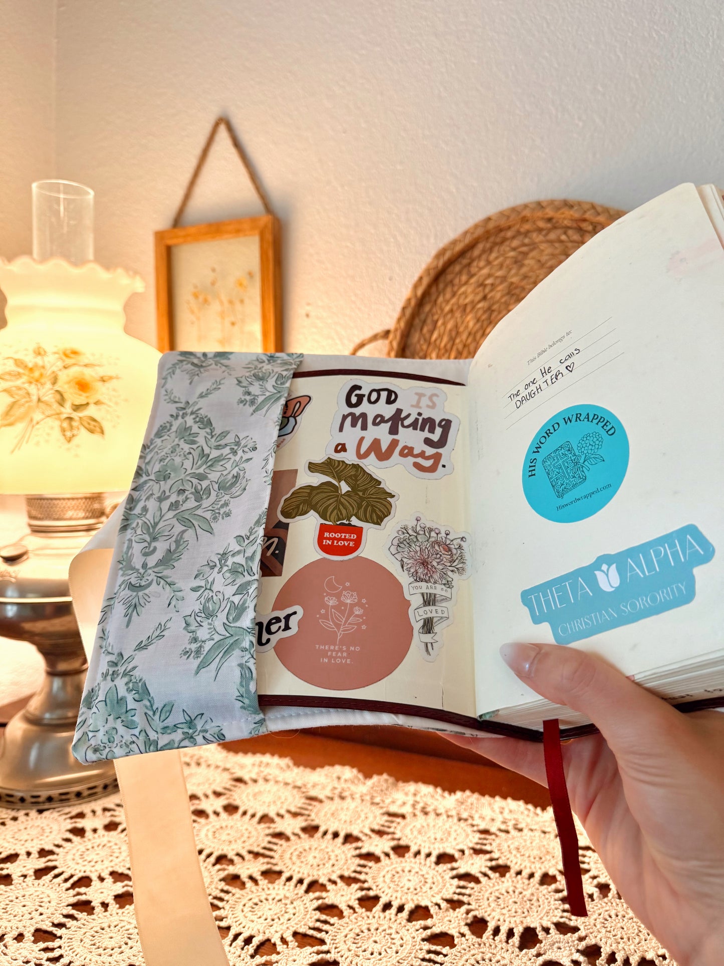 Peaceful Patch Quilted Bible Wrap