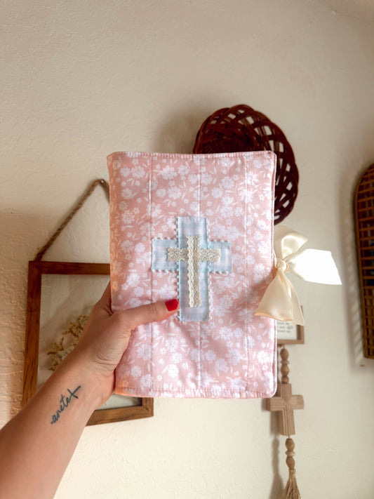 Joyful Blossom Quilted Bible Wrap