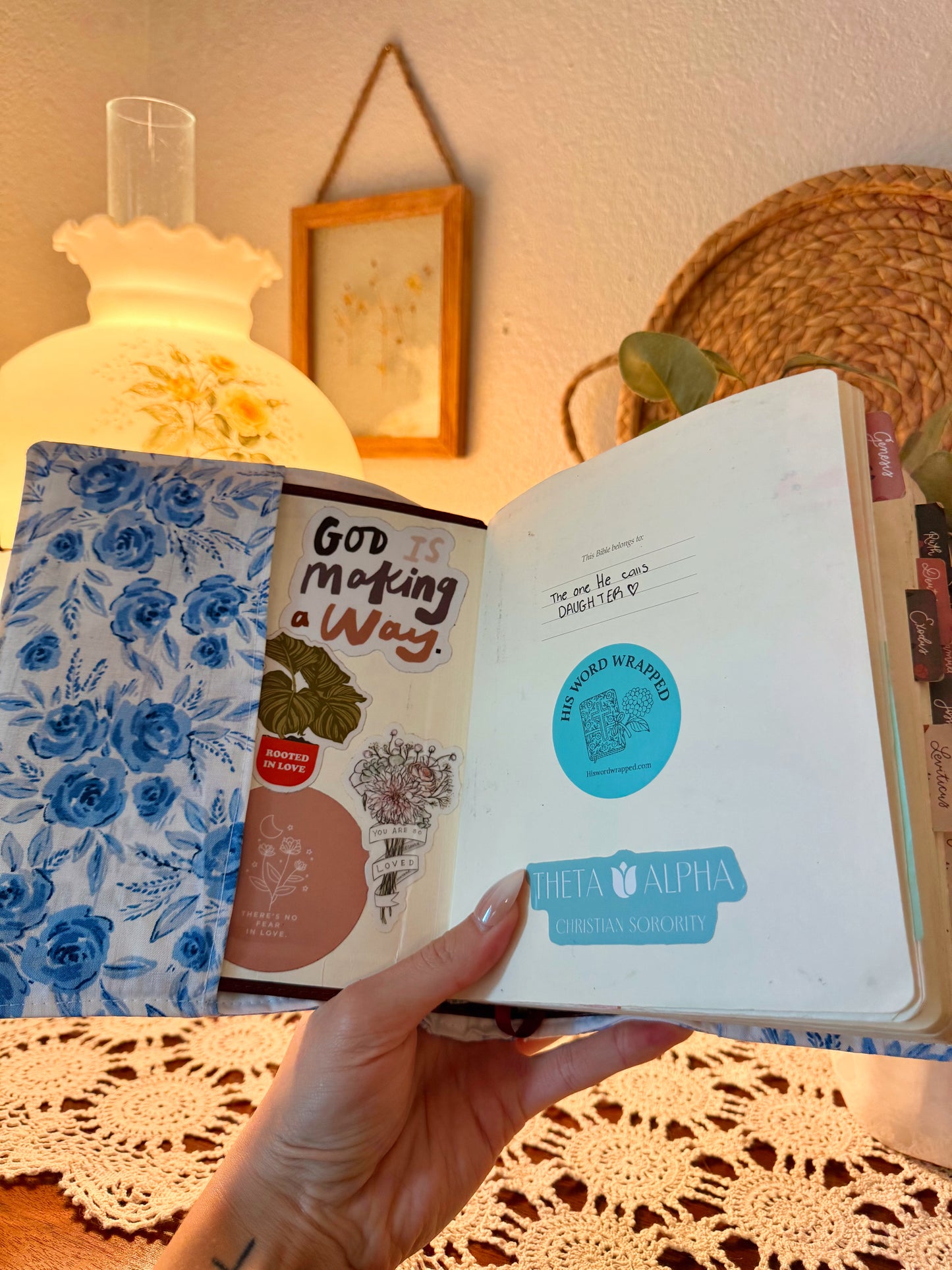 Peaceful Patch Quilted Bible Wrap