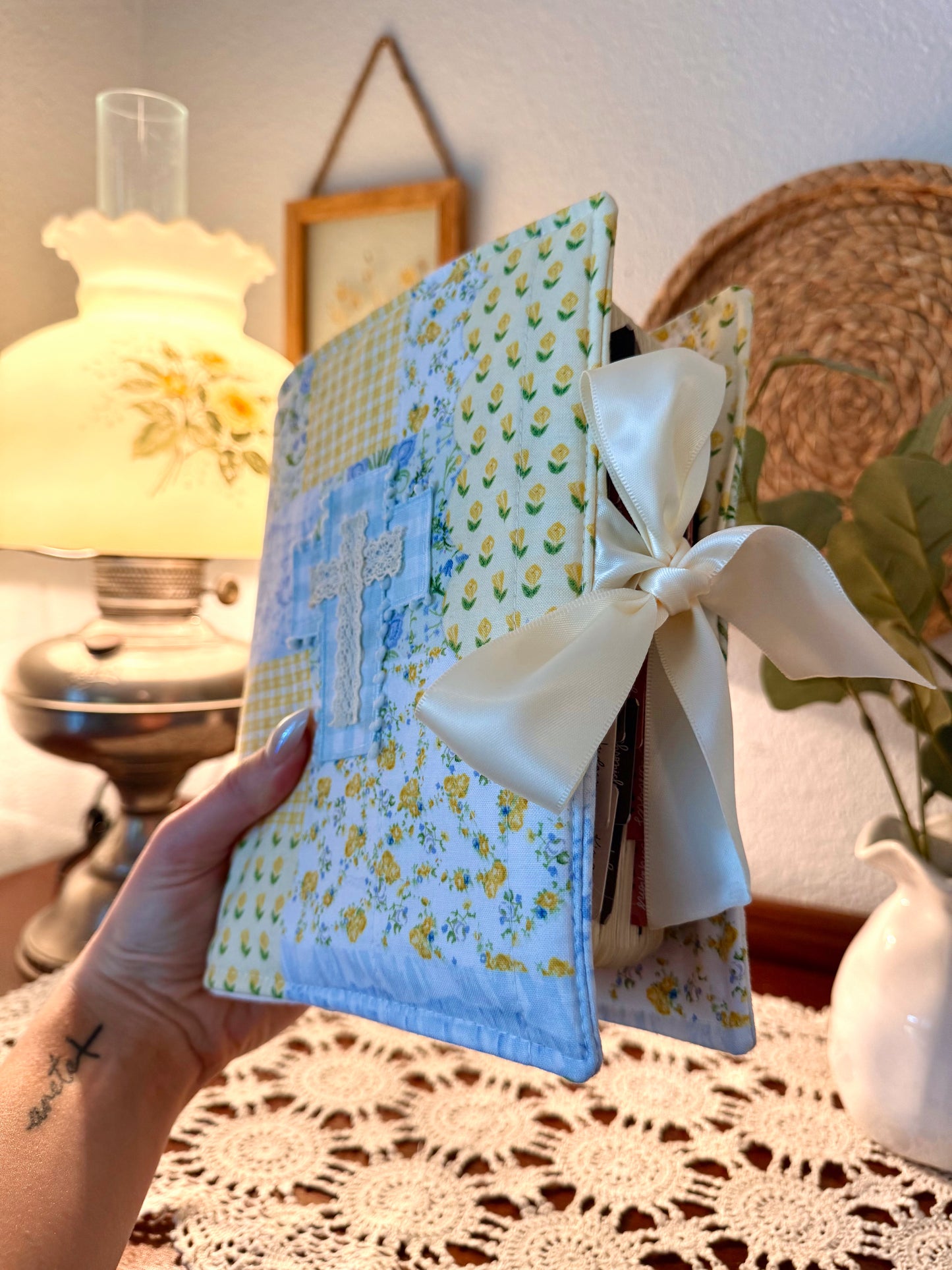 Peaceful Patch Quilted Bible Wrap